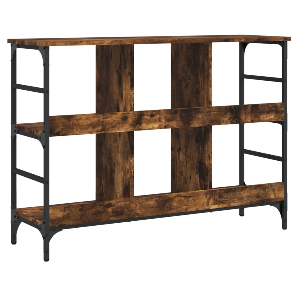 Sideboard Smoked Oak 102x32x73,5 cm Engineered Wood