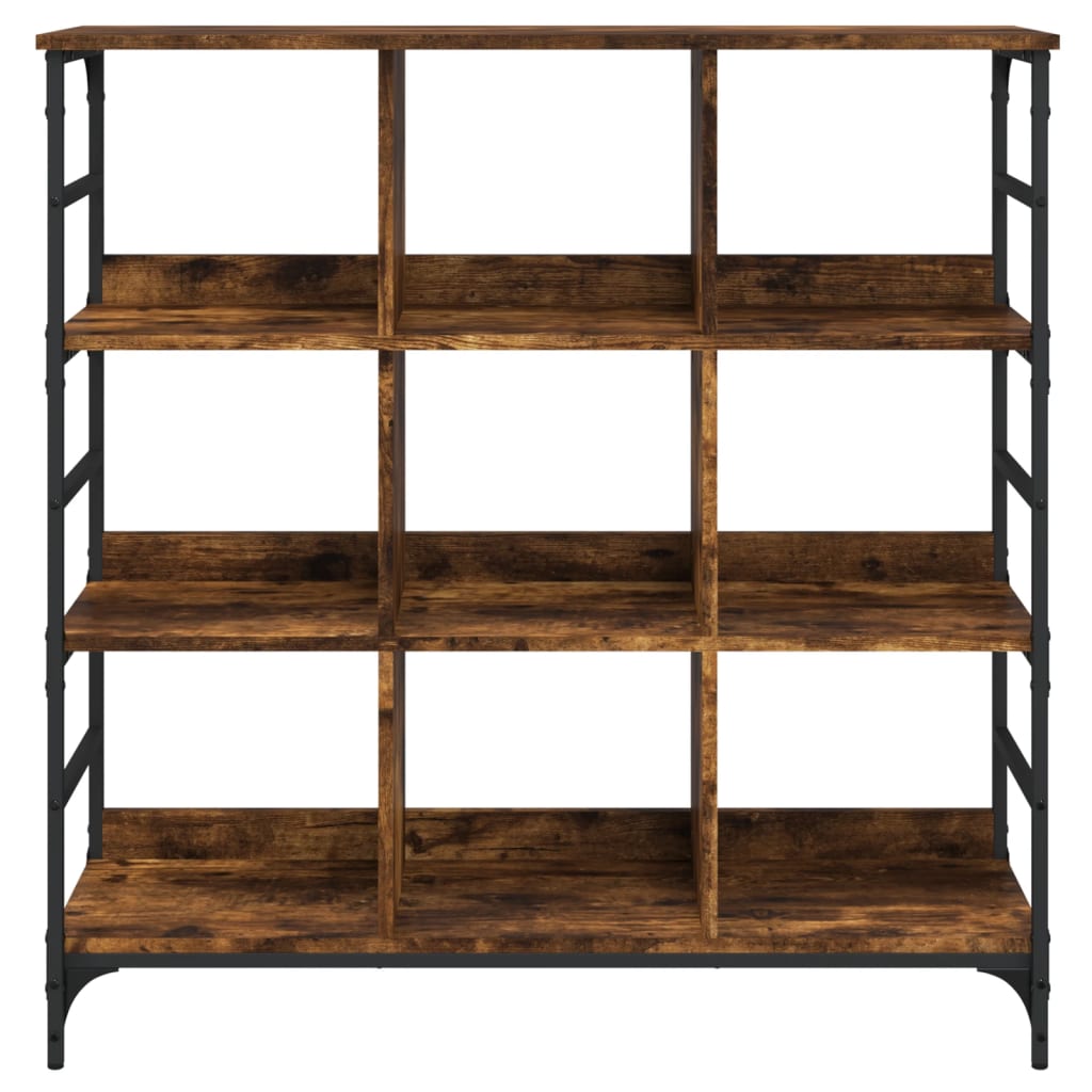 Sideboard Smoked Oak 102x32x103,5 cm Engineered Wood