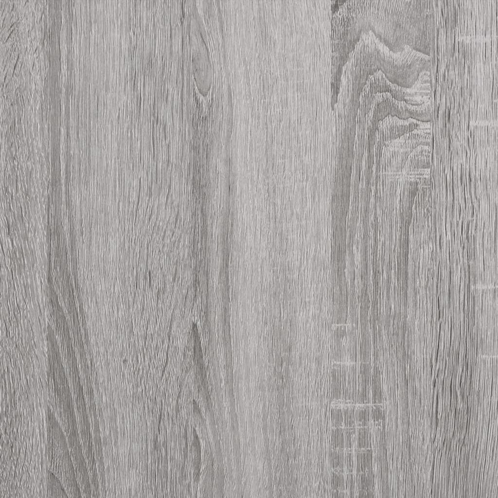 Sideboard Grey Sonoma 102x32x103,5 cm Engineered Wood