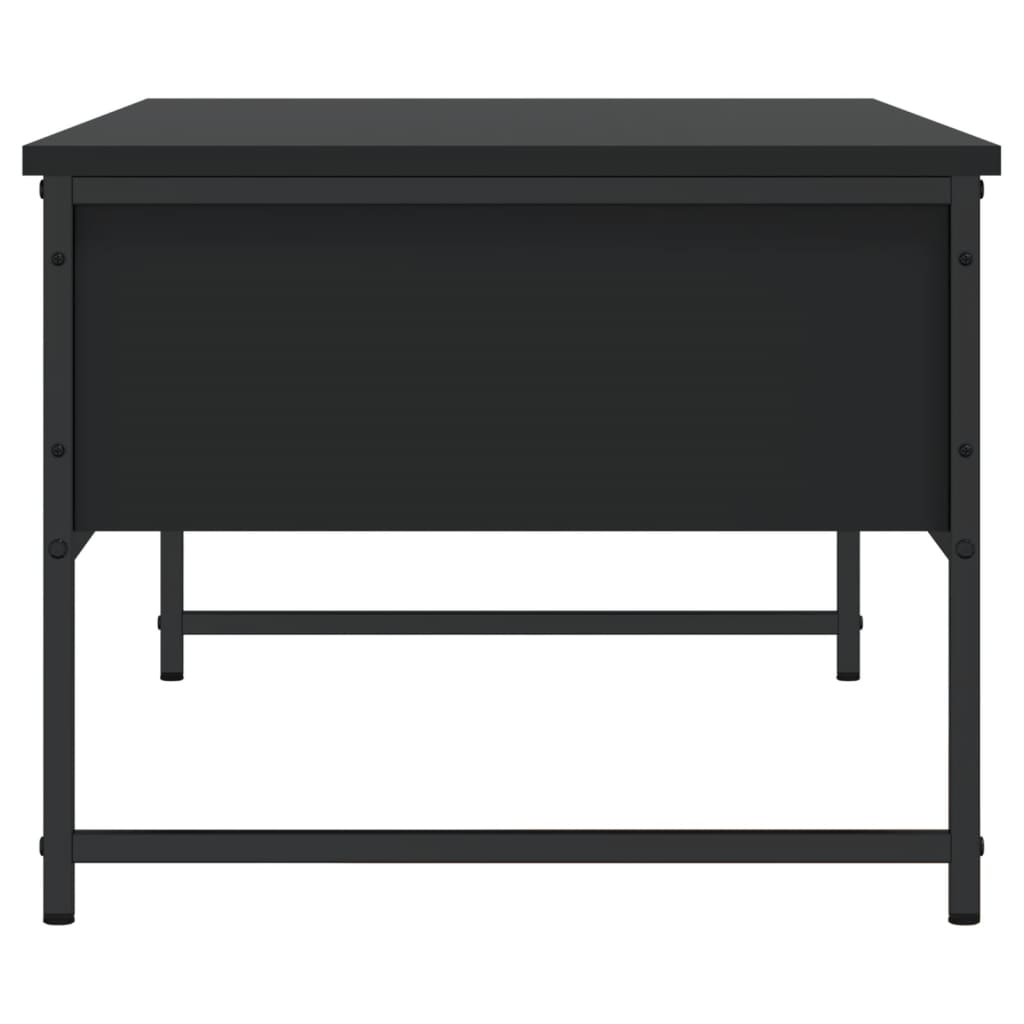 Coffee Table Black 101x49x39,5 cm Engineered Wood