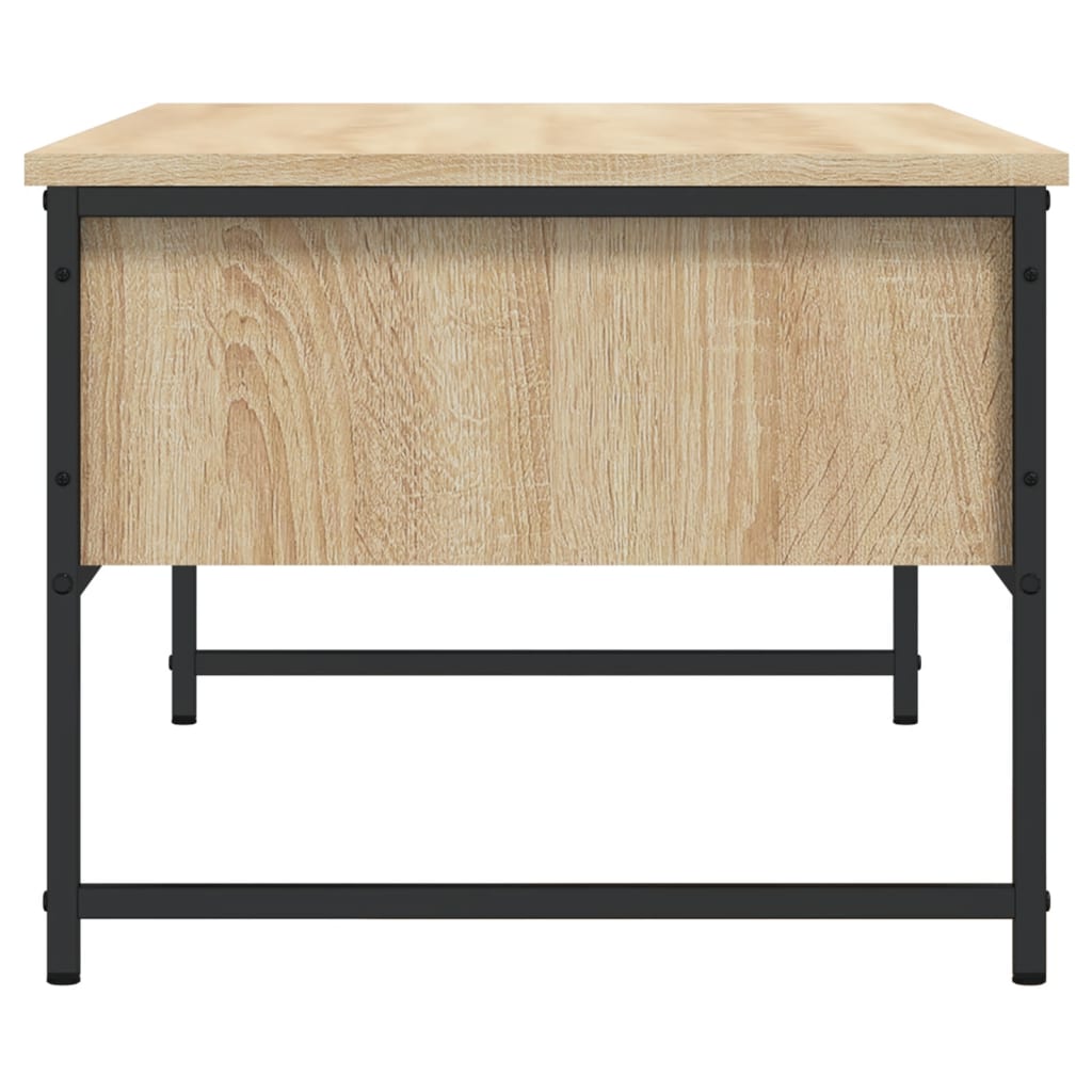 Coffee Table Sonoma Oak 101x49x39,5 cm Engineered Wood