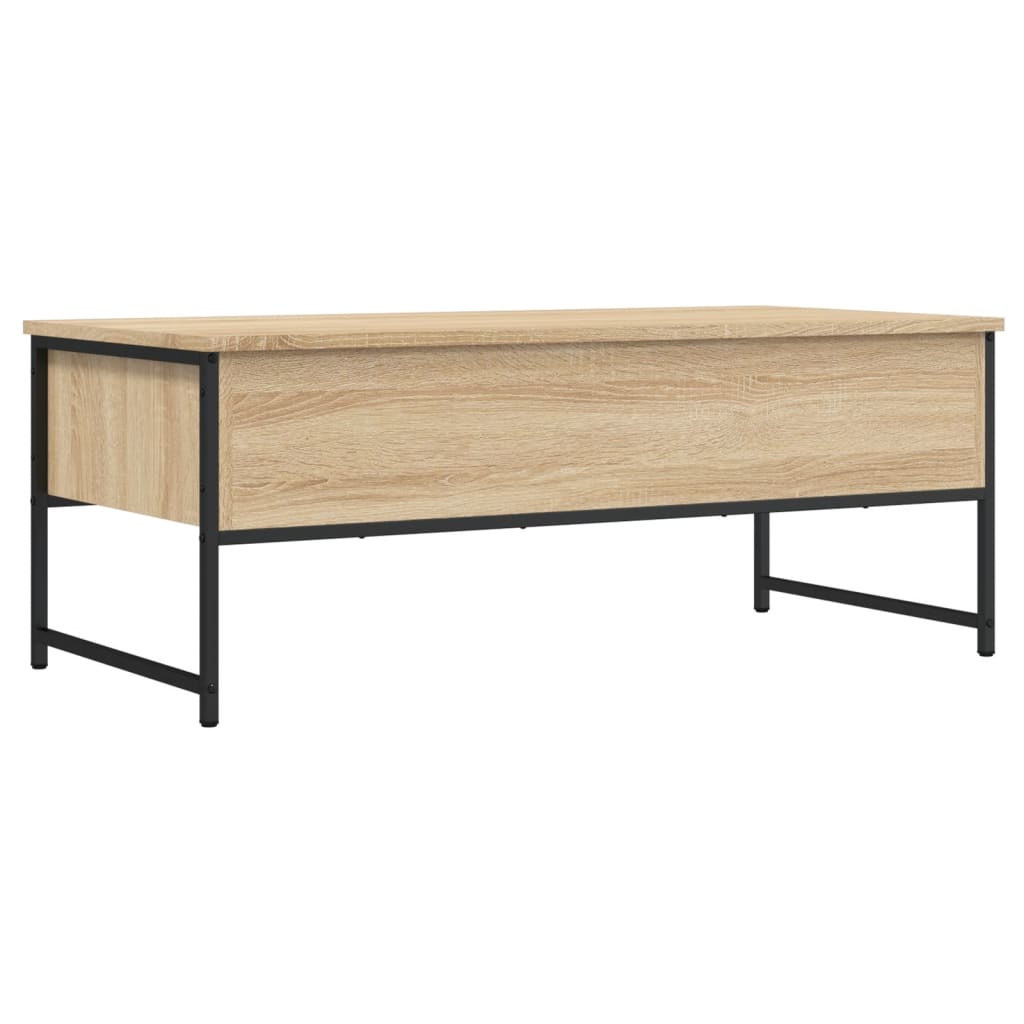Coffee Table Sonoma Oak 101x49x39,5 cm Engineered Wood
