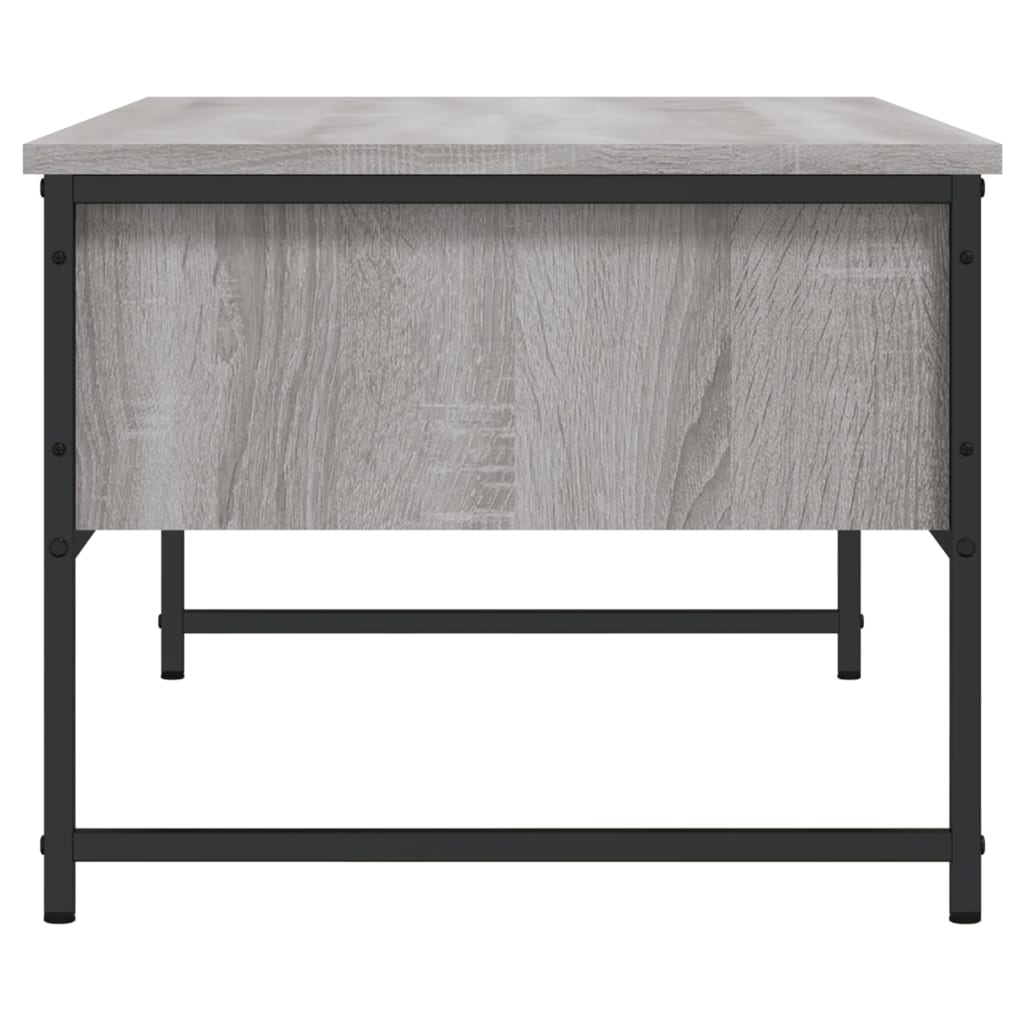 Coffee Table Grey Sonoma 101x49x39,5 cm Engineered Wood