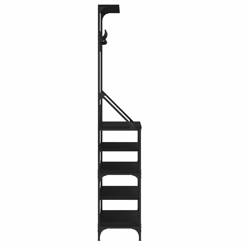 Clothes Rack | Black | Engineered wood, Metal | Medium | Clothes Rack