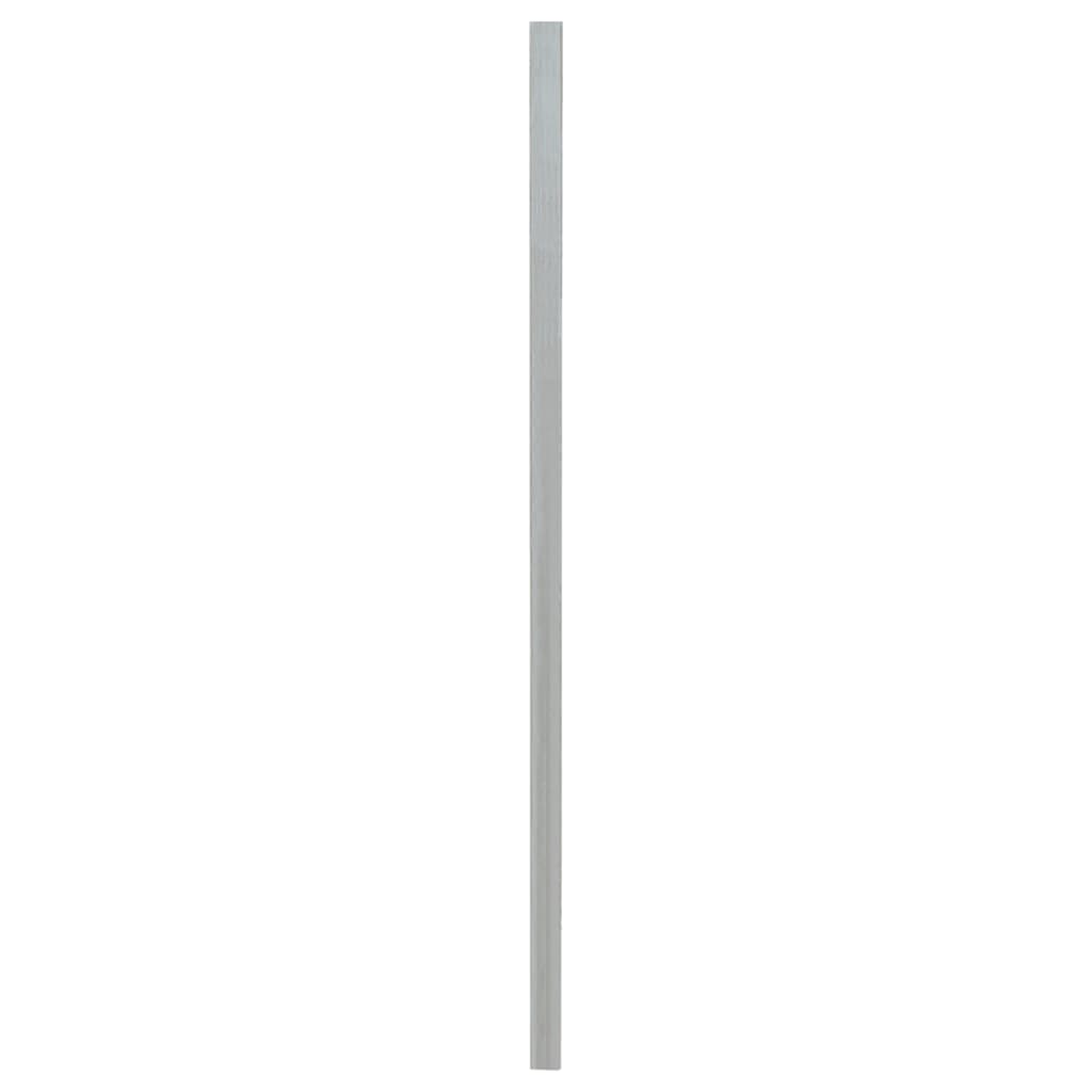 vidaXL Fence Posts 10 pcs Silver 150 cm Galvanised Steel