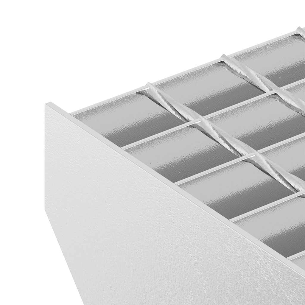 Grate Step 60x24x7 cm Galvanised Steel