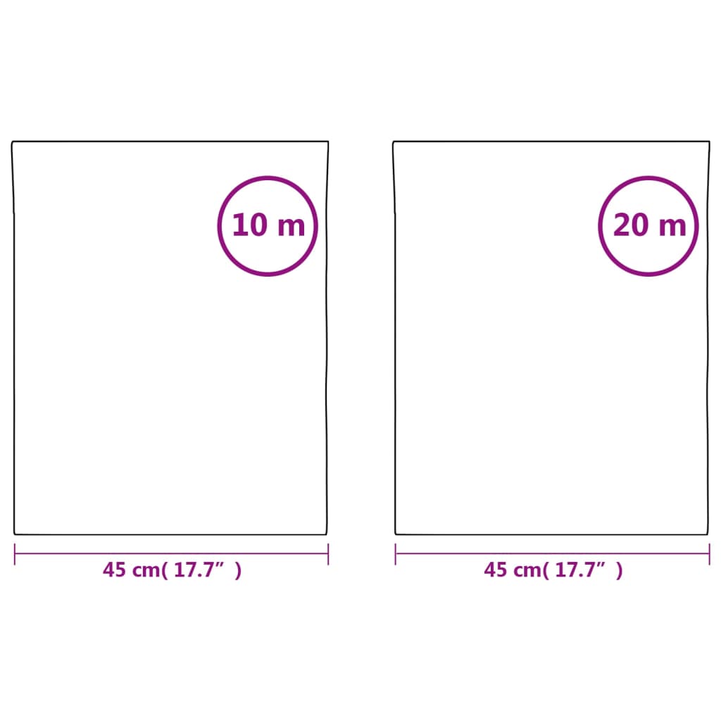 vidaXL Window Films Frosted White PVC