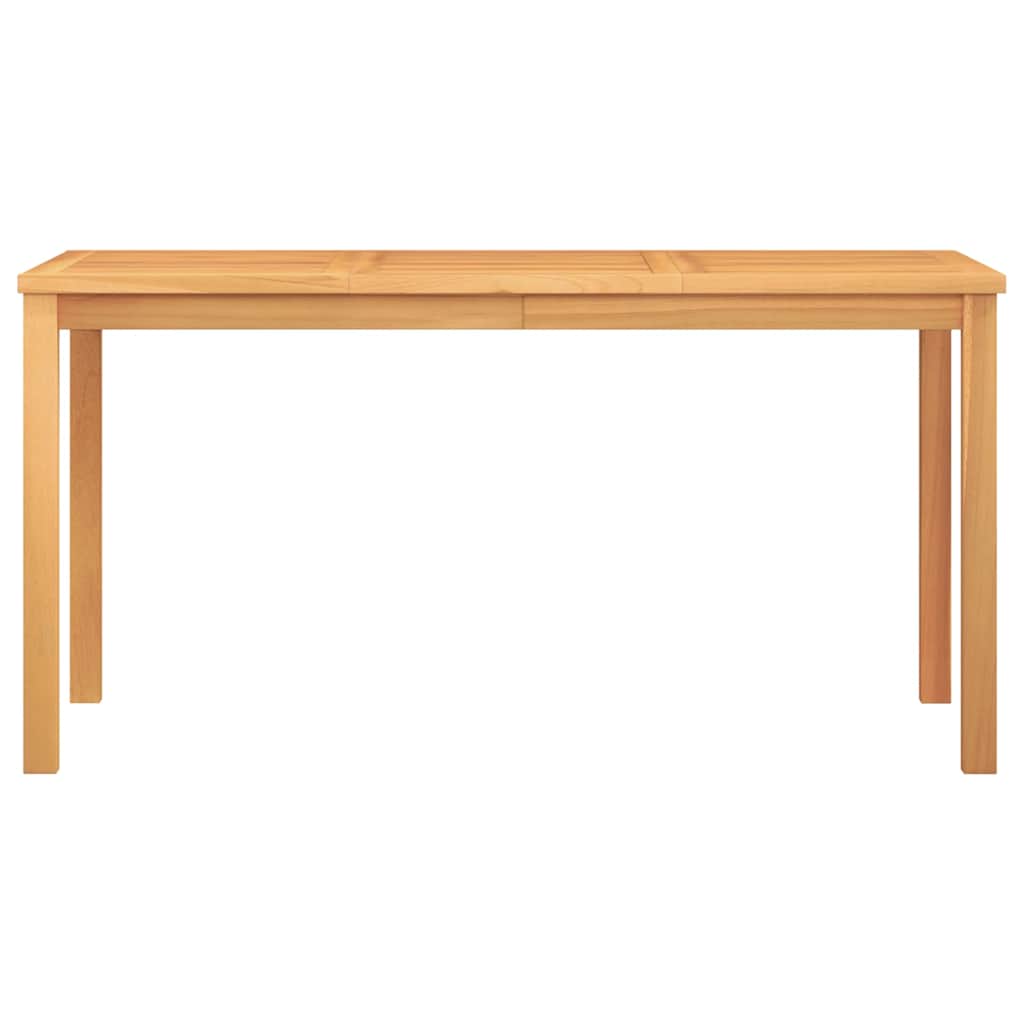 5 Piece Garden Dining Set Solid Wood Teak