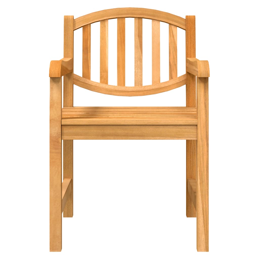 Garden Dining Set | Teak | Solid Teak Wood | Large | Stackable