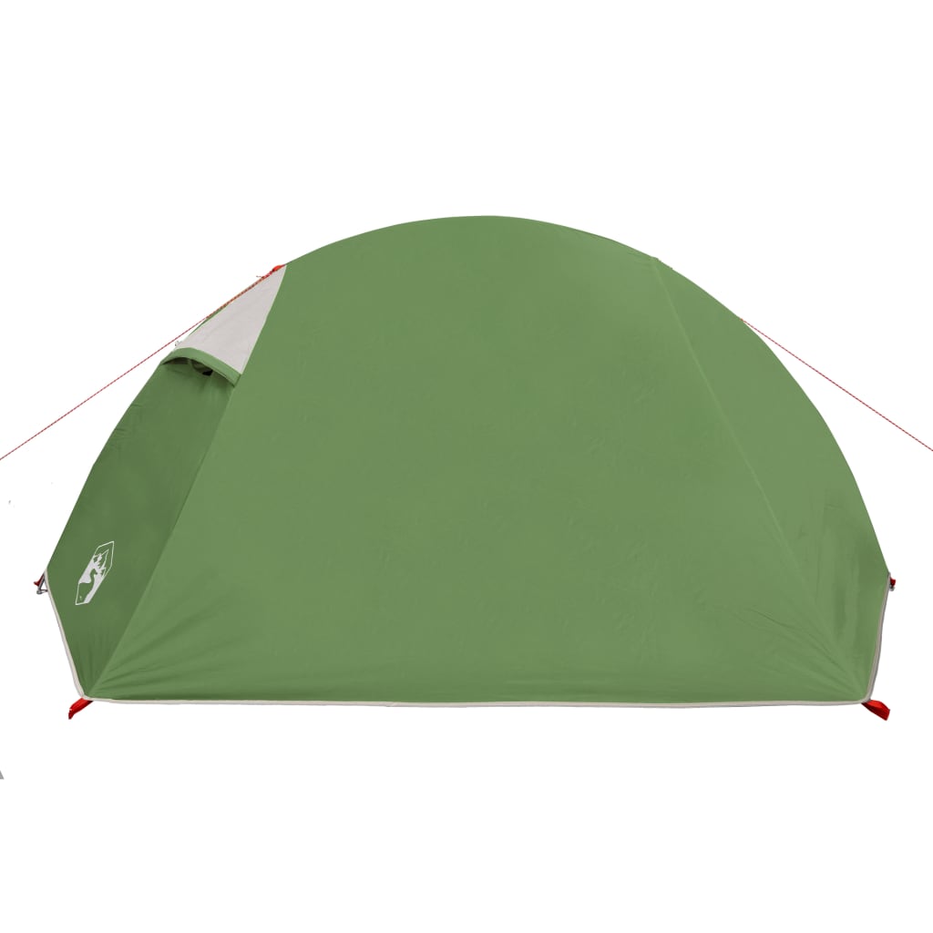 vidaXL Camping Tent Dome 2-Person Green Waterproof