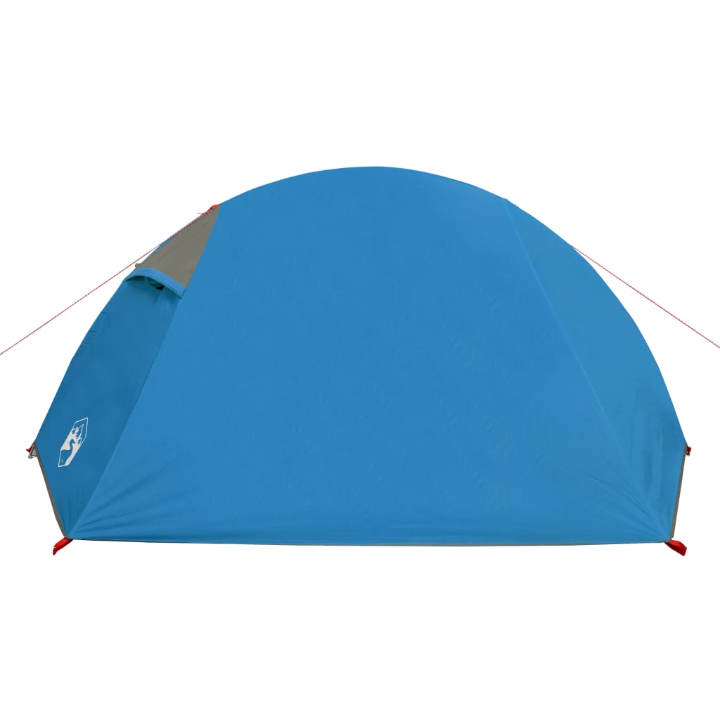 vidaXL Camping Tent Dome 2-Person Blue Waterproof