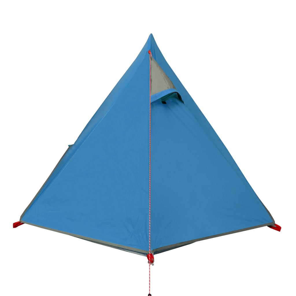 vidaXL Camping Tent Dome 2-Person Blue Waterproof