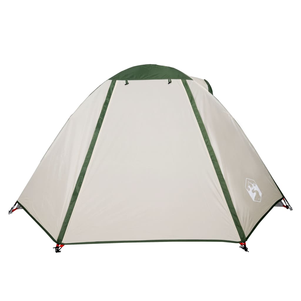 vidaXL Camping Tent Dome 2-Person Green Waterproof