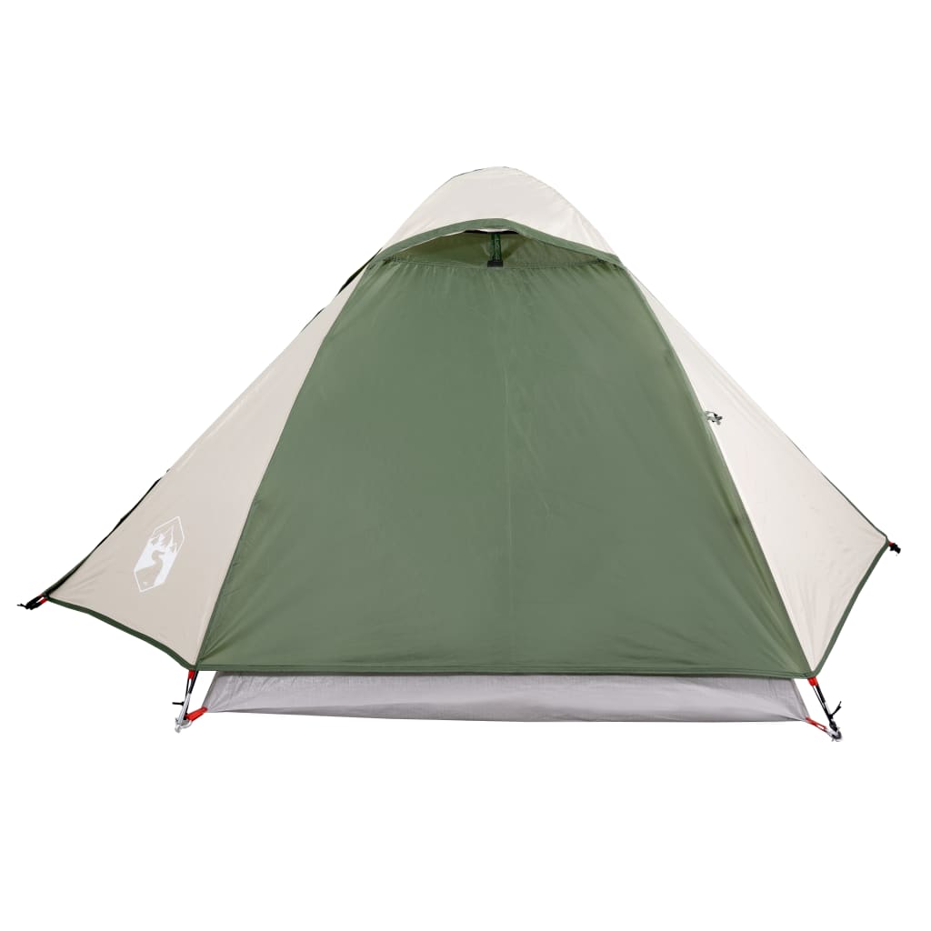 vidaXL Camping Tent Dome 2-Person Green Waterproof