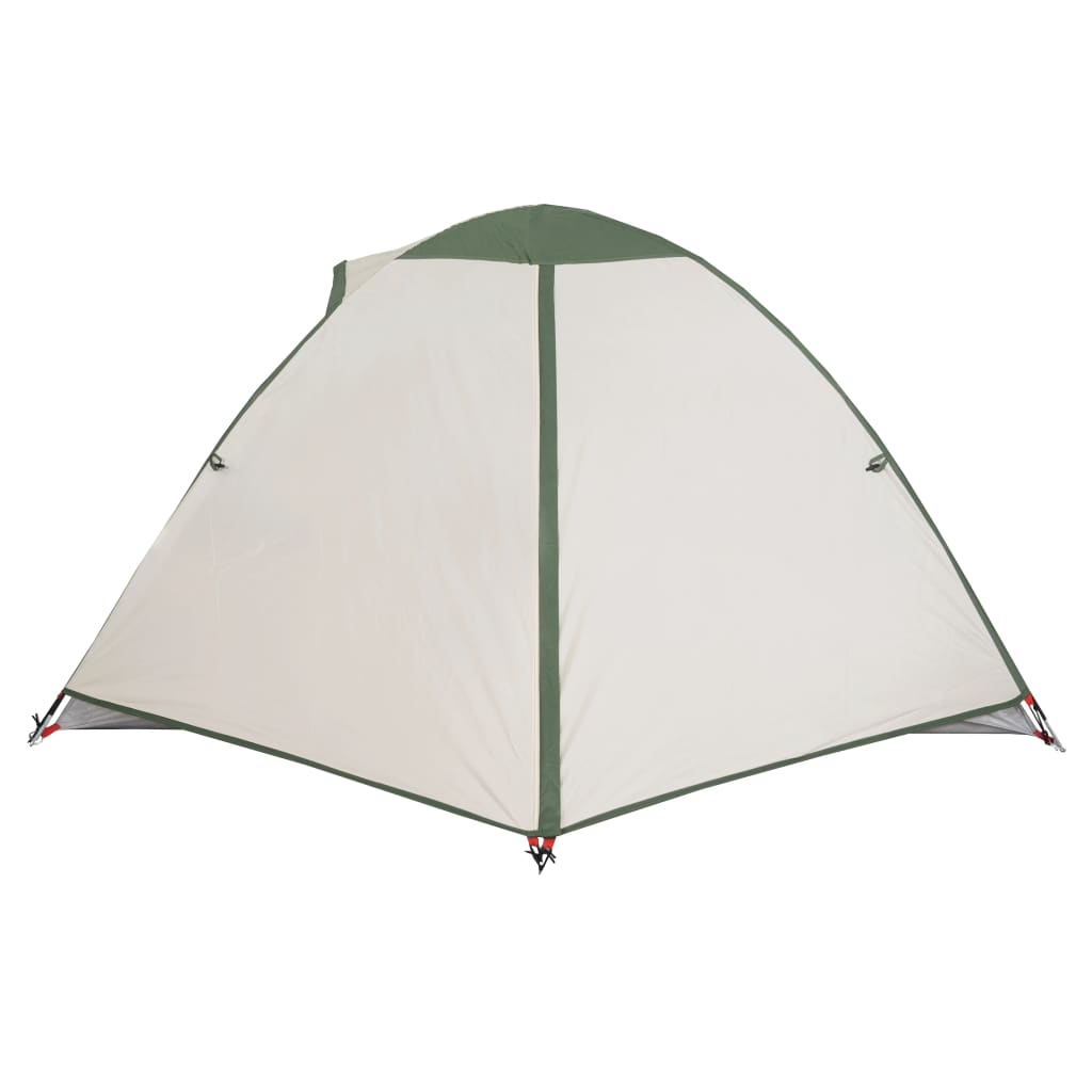 vidaXL Camping Tent Dome 2-Person Green Waterproof