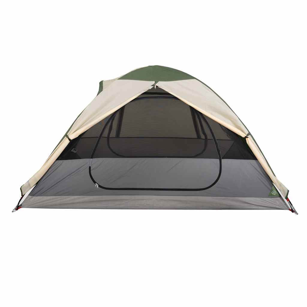 Camping Tent Dome 2-Person Green Waterproof