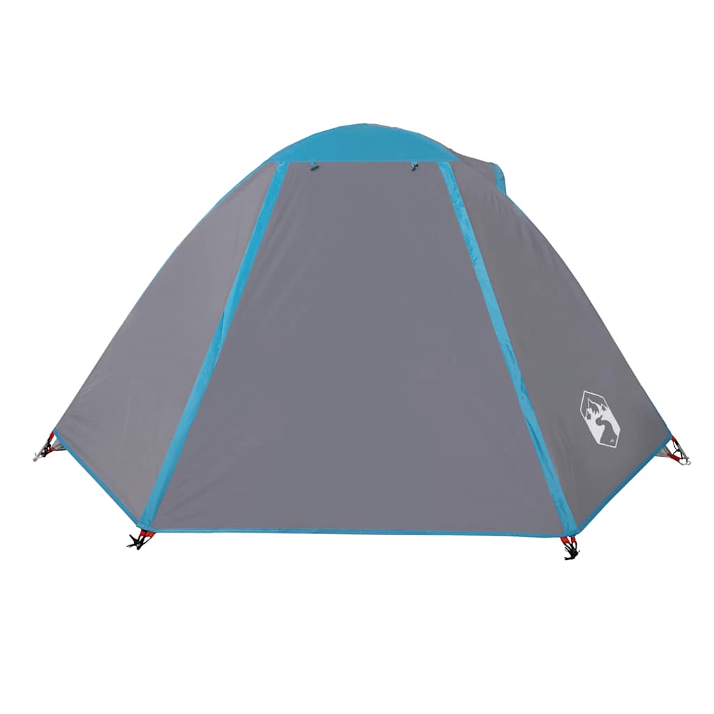 Camping Tent Dome 2-Person Blue Waterproof