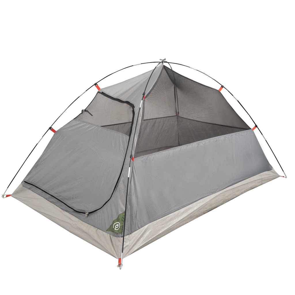 Camping Tent Dome 2-Person Green Waterproof