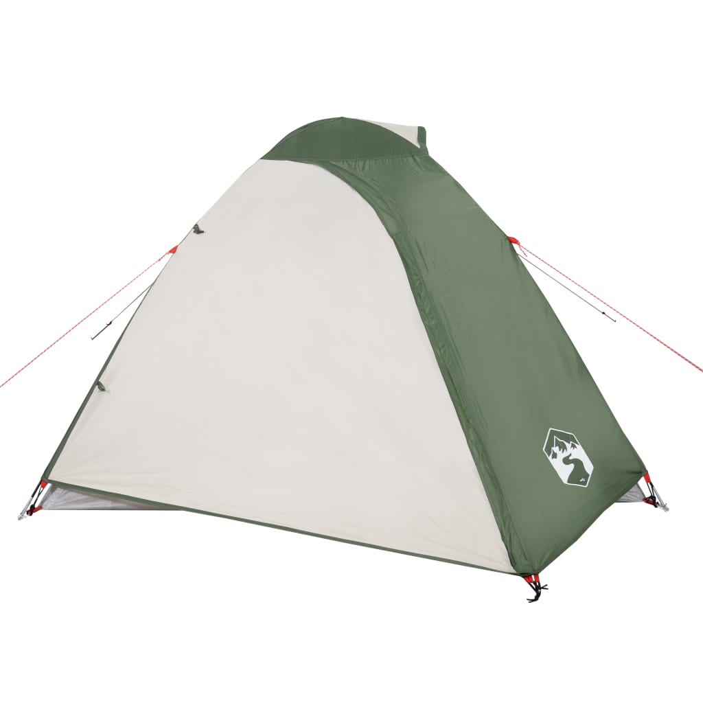 vidaXL Camping Tent Dome 2-Person Green Waterproof