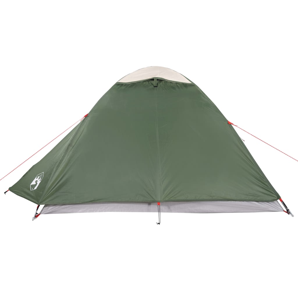 vidaXL Camping Tent Dome 2-Person Green Waterproof