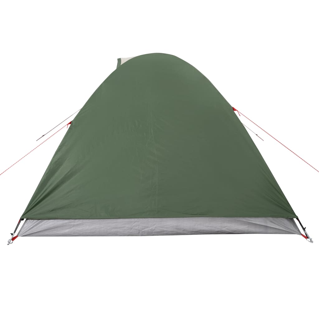 vidaXL Camping Tent Dome 2-Person Green Waterproof