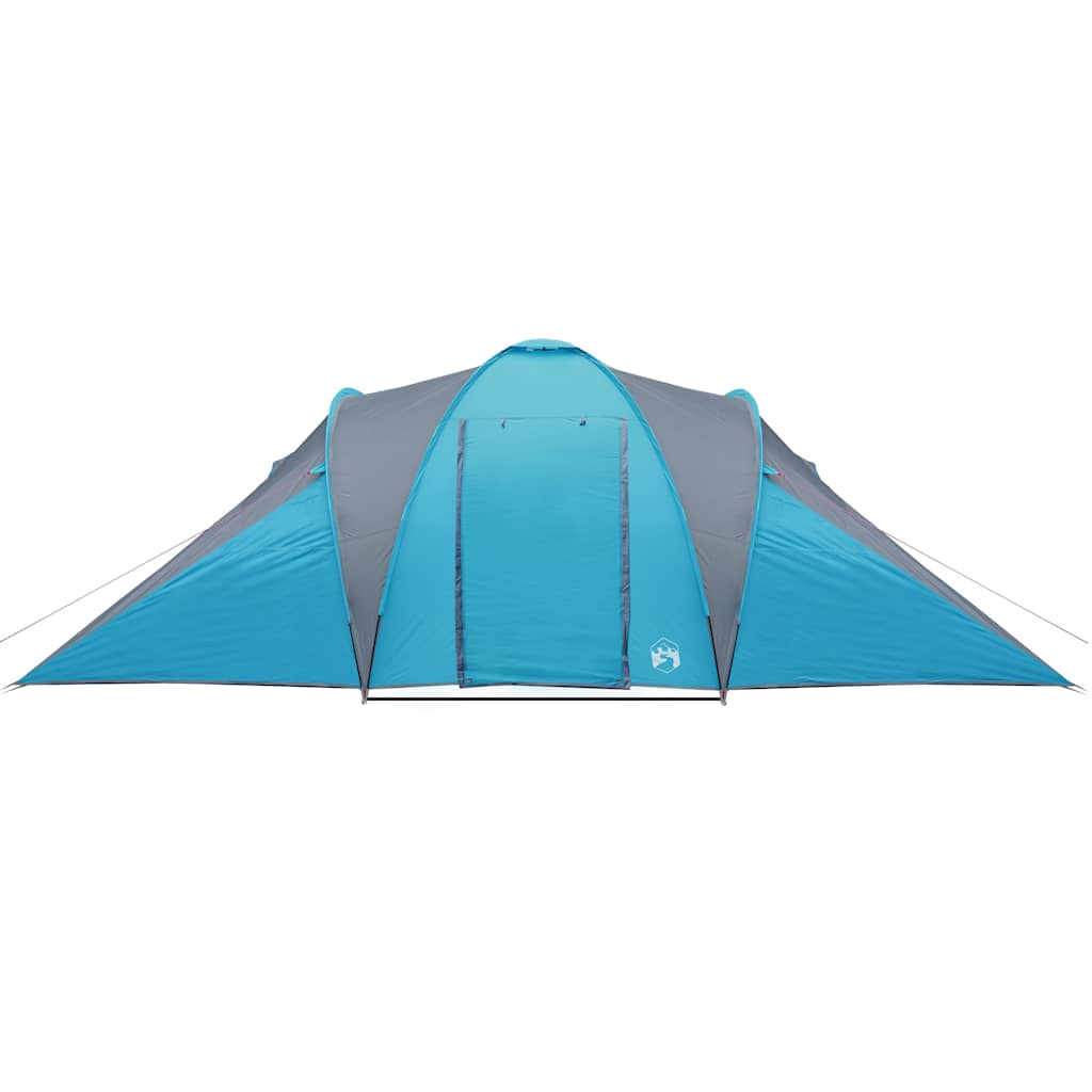 Family Tent Dome 6-Person Blue Waterproof