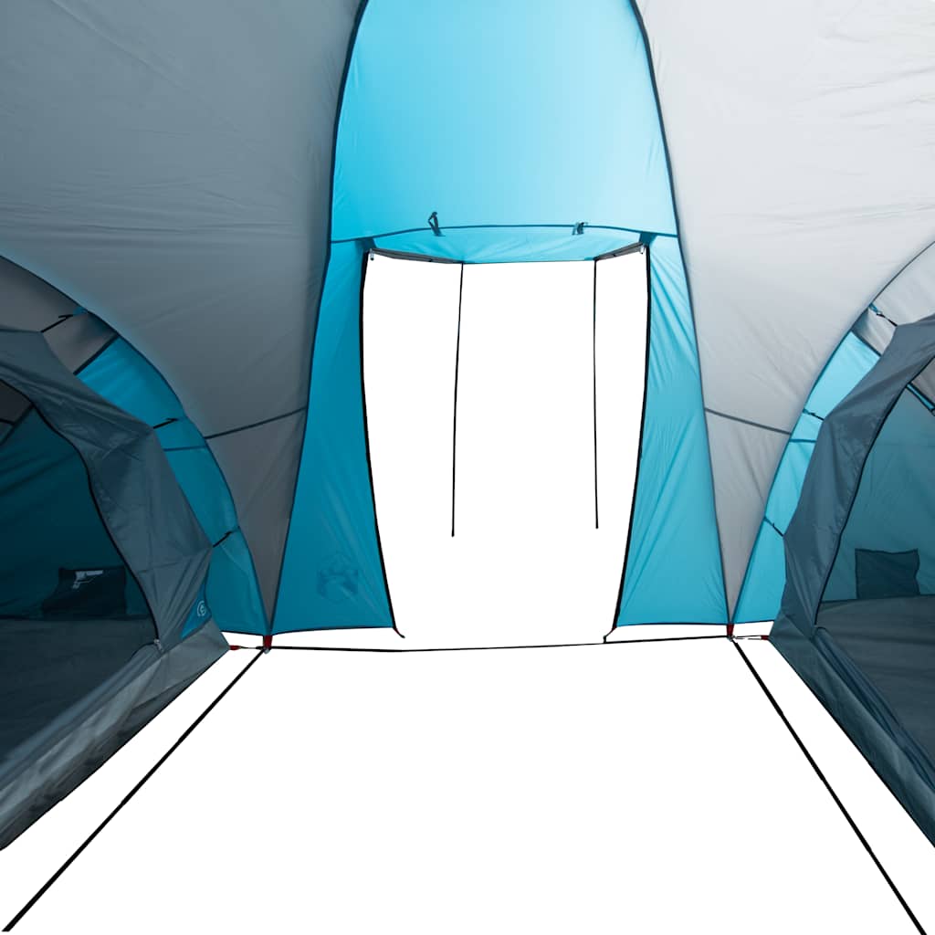 Family Tent Dome 6-Person Blue Waterproof