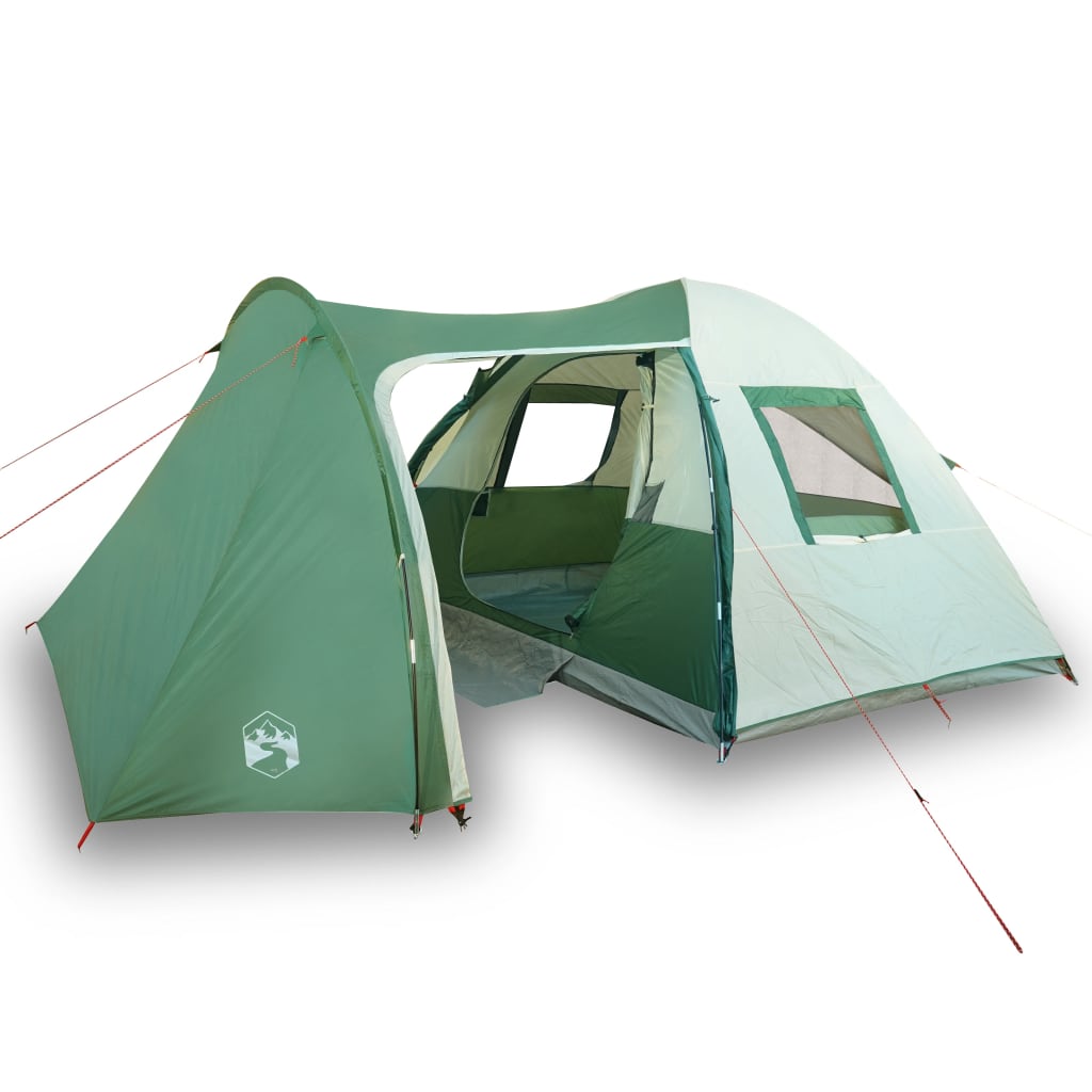 vidaXL Family Tent Dome 6-Person Green Waterproof