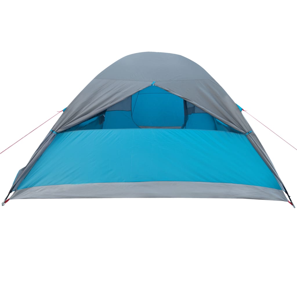 vidaXL Family Tent Dome 6-Person Blue Waterproof