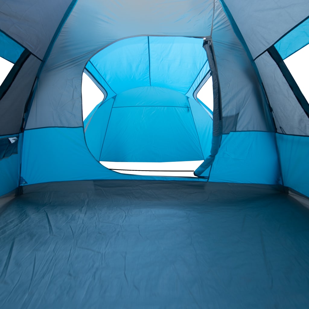 vidaXL Family Tent Dome 6-Person Blue Waterproof