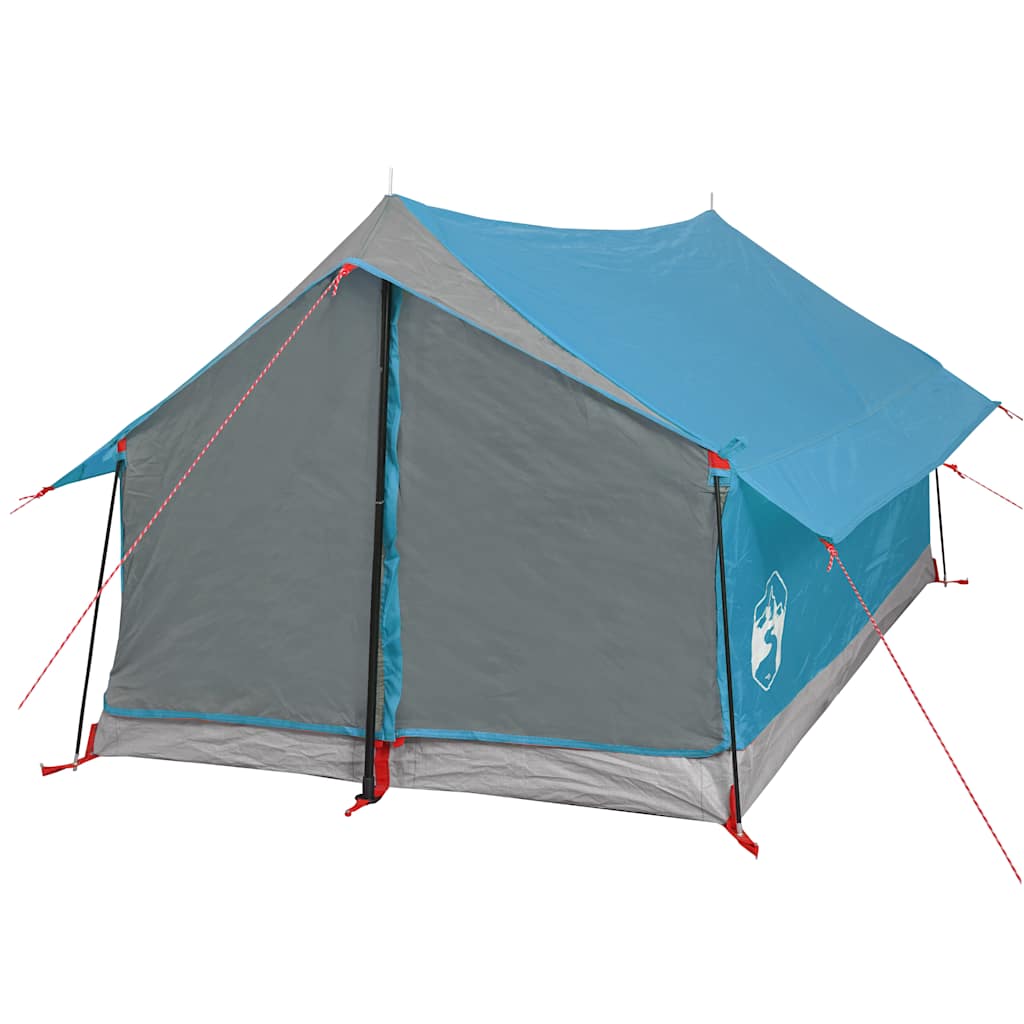 Camping Tent 2-Person Blue Waterproof