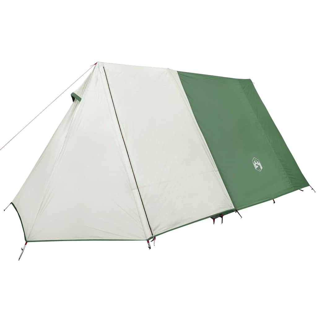 Camping Tent 3-Person Green Waterproof