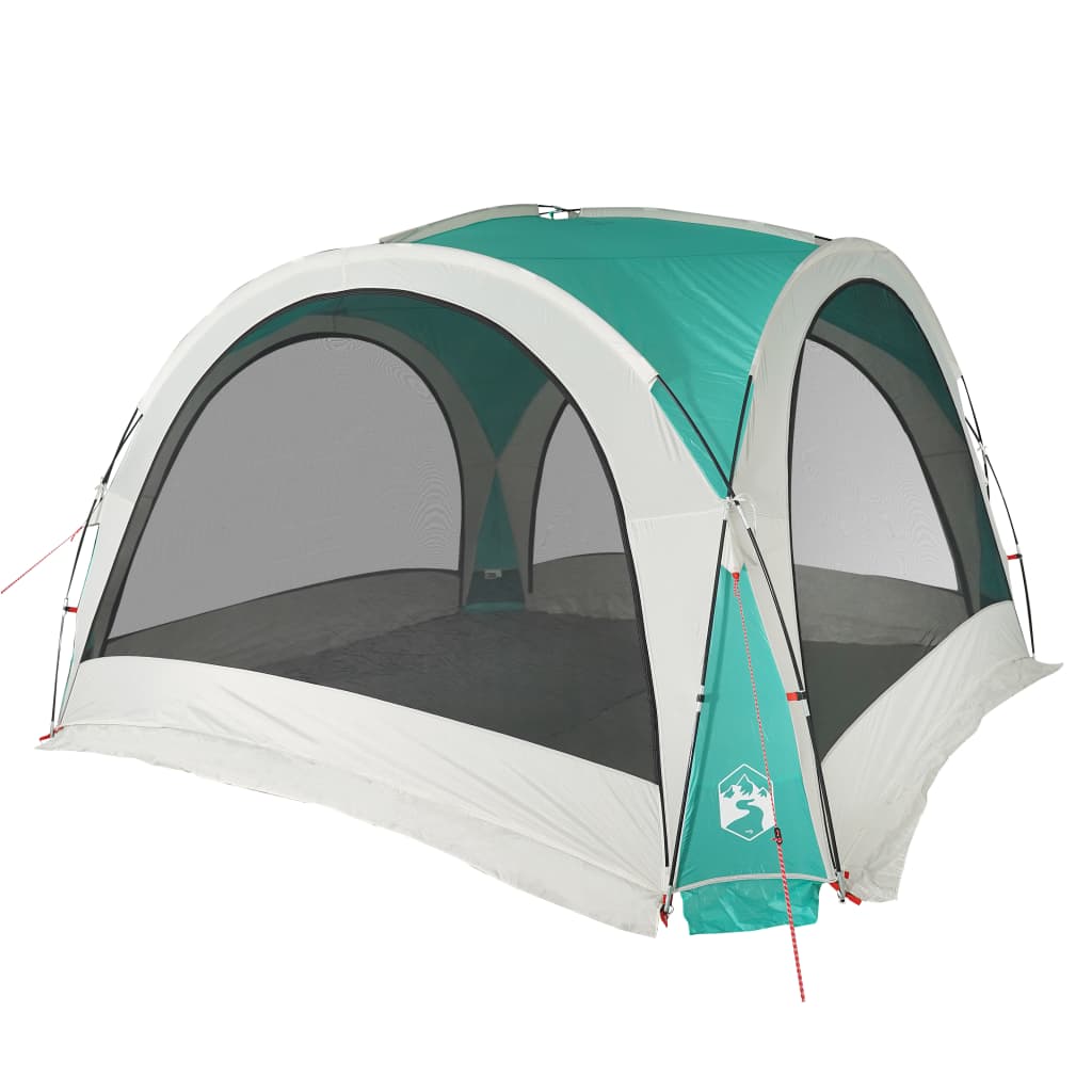 vidaXL Party Tent Green Waterproof