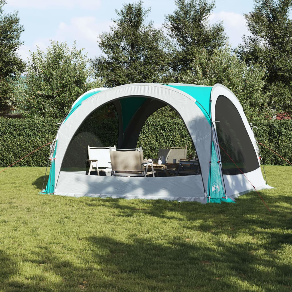 vidaXL Party Tent Green Waterproof