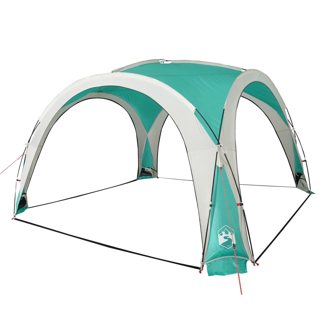 vidaXL Party Tent Green Waterproof