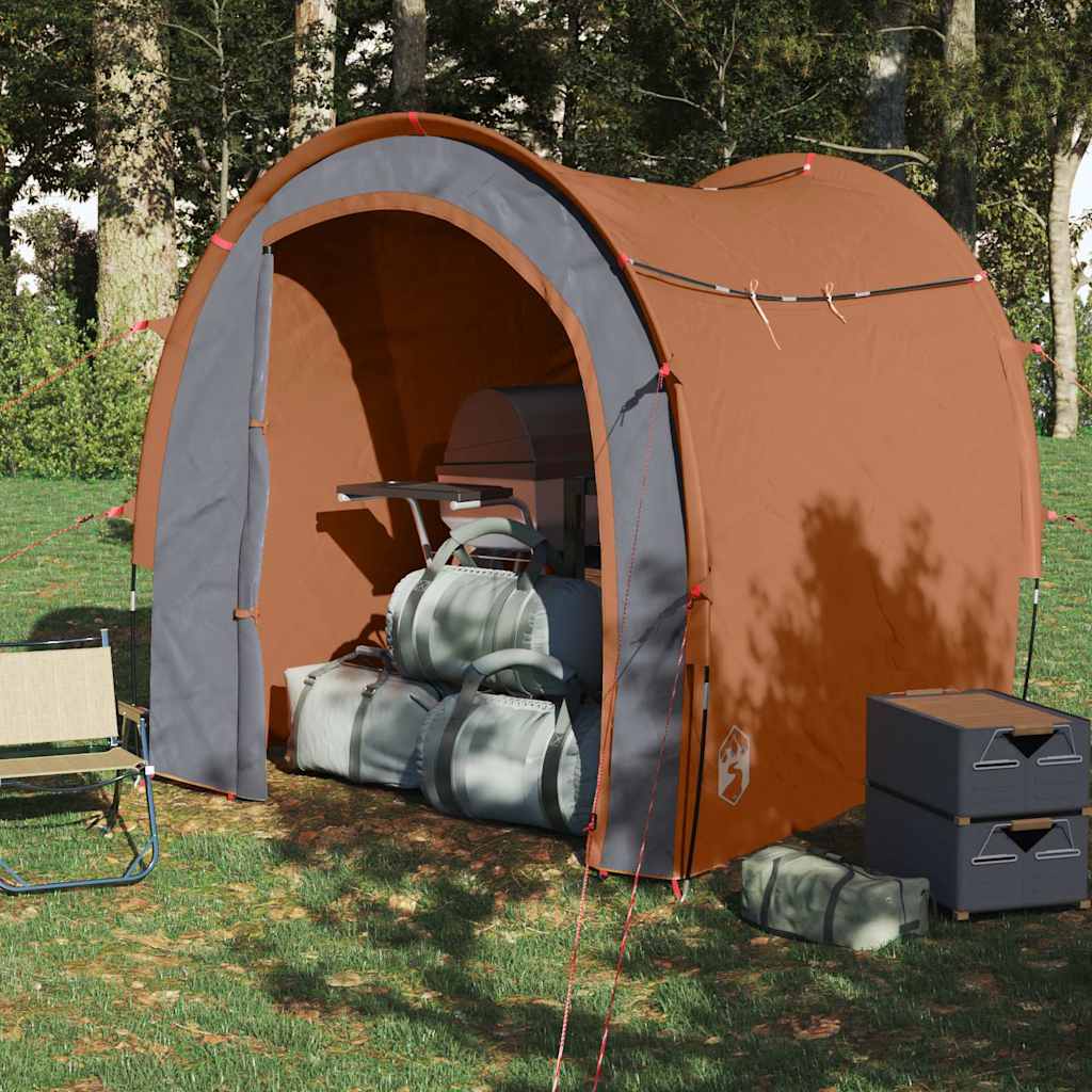 Storage Tent Grey and Orange Waterproof