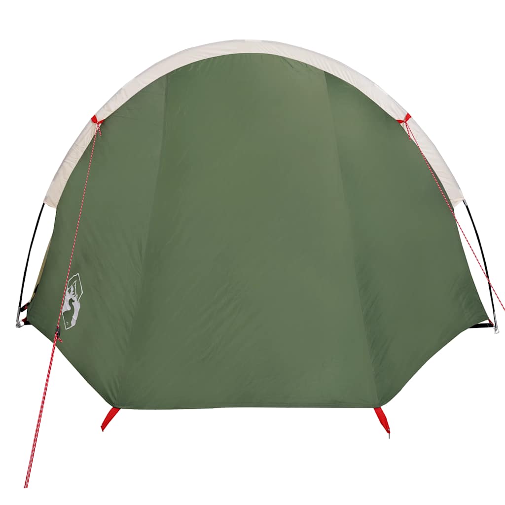 Camping Tent Tunnel 4-Person Green Waterproof
