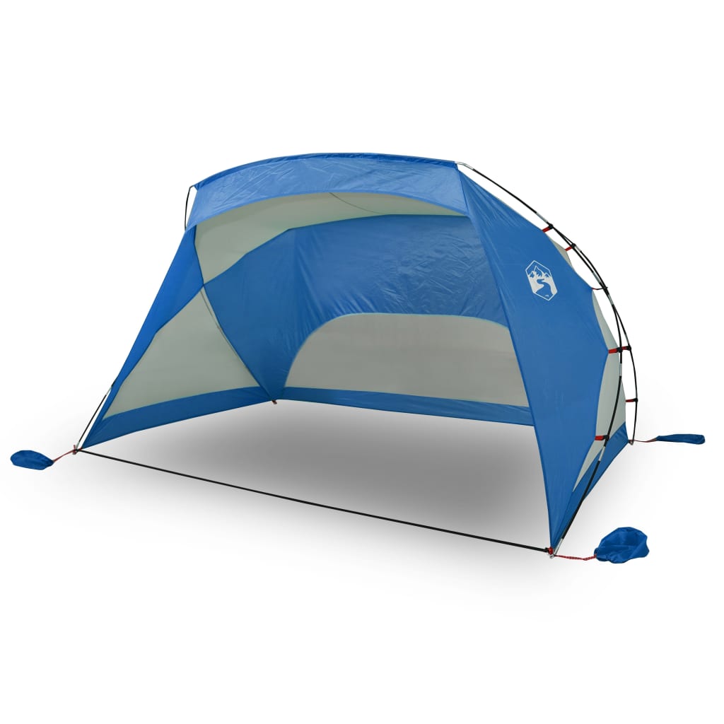 vidaXL Beach Tent Azure Blue 274x178x170/148 cm 185T Polyester