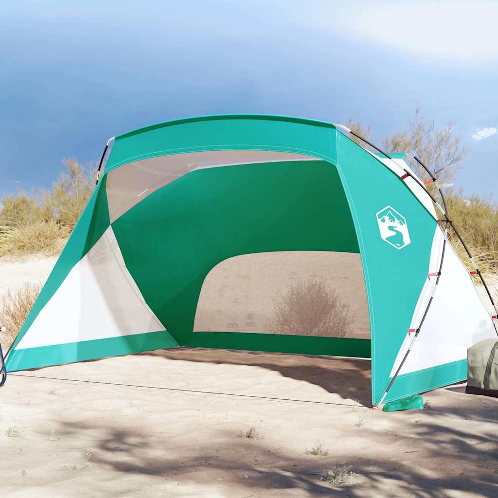 Beach Tent Sea Green 274x178x170/148 cm 185T Polyester