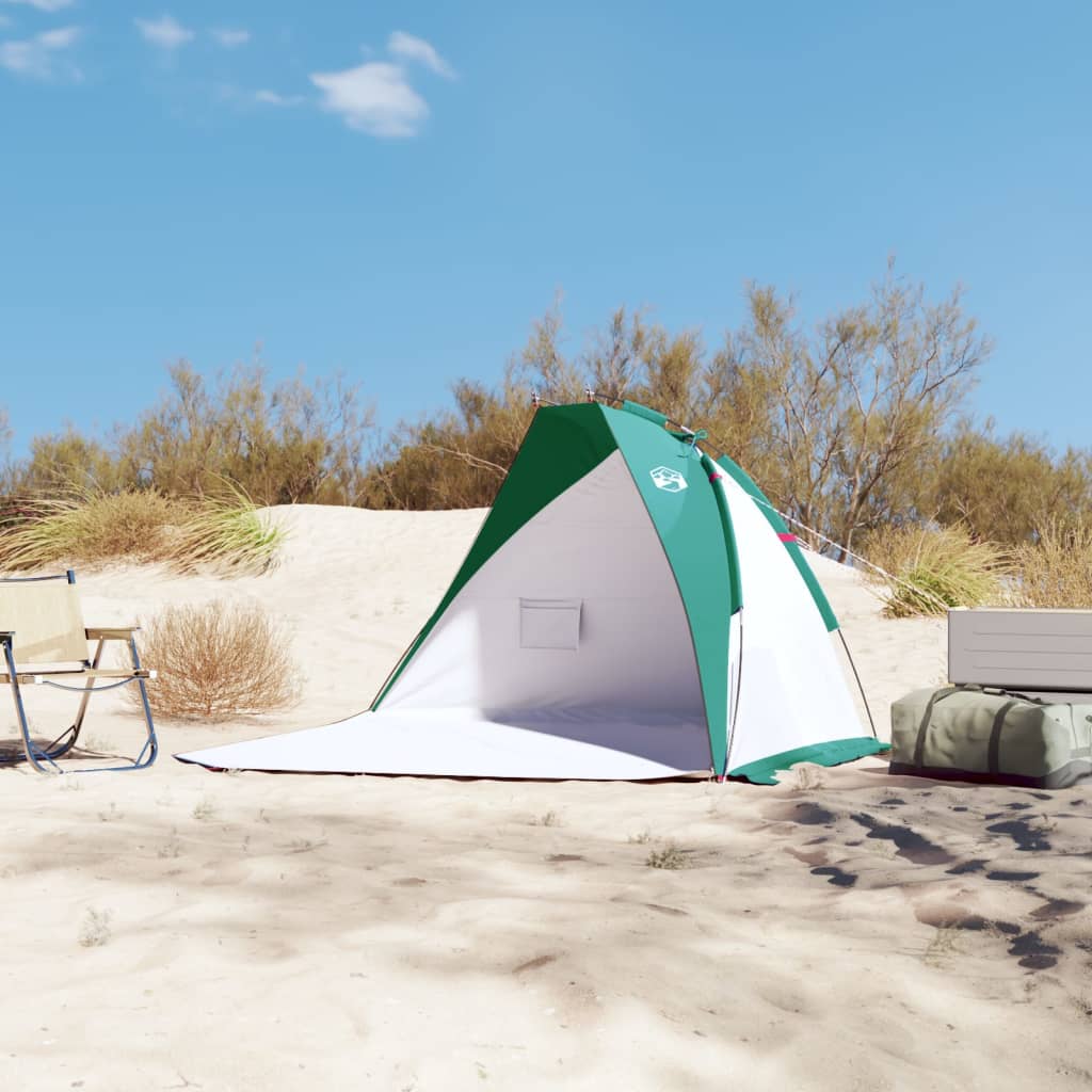 vidaXL Beach Tent Sea Green 268x223x125 cm 185T Polyester