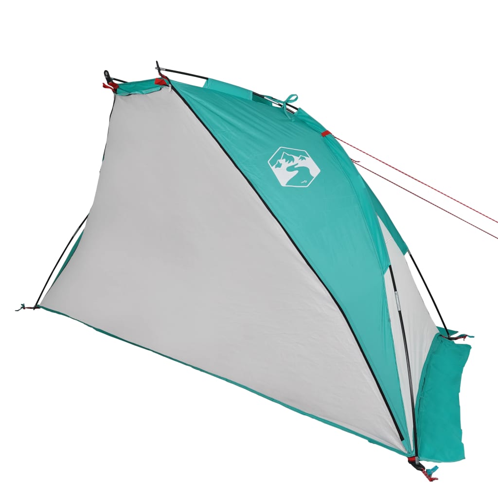 vidaXL Beach Tent Sea Green 268x223x125 cm 185T Polyester