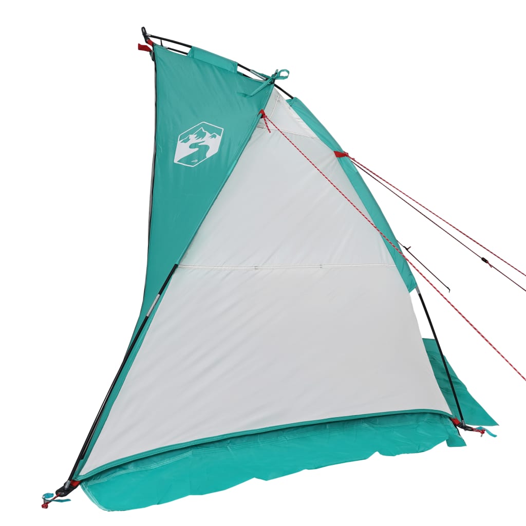 vidaXL Beach Tent Sea Green 268x223x125 cm 185T Polyester