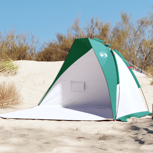 vidaXL Beach Tent Sea Green 268x223x125 cm 185T Polyester