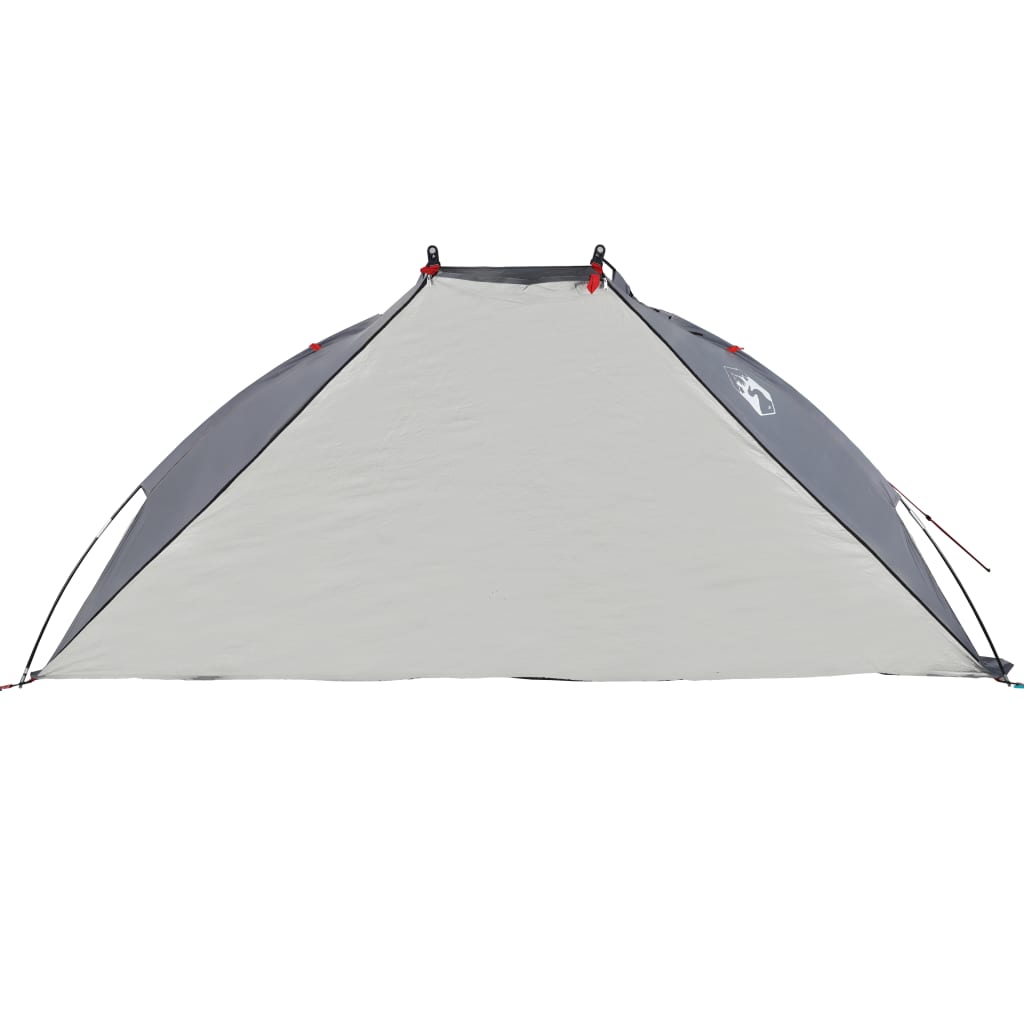 vidaXL Beach Tent Grey 268x223x125 cm 185T Polyester