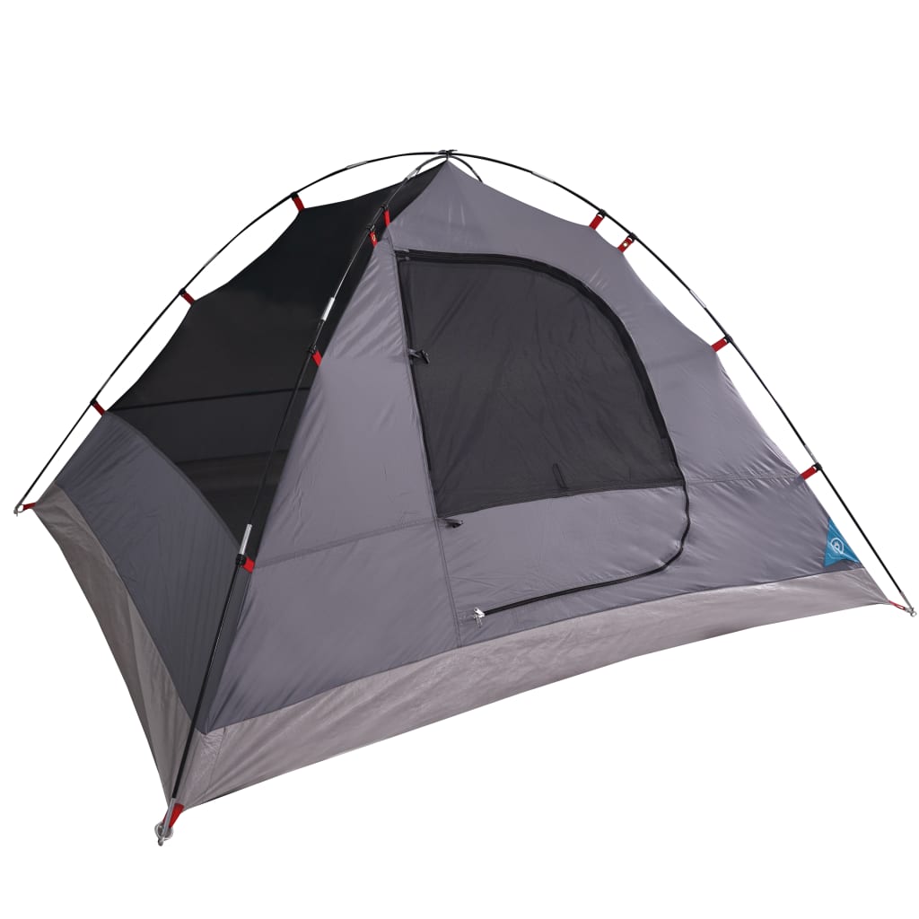 vidaXL Camping Tent Dome 3-Person Blue Waterproof