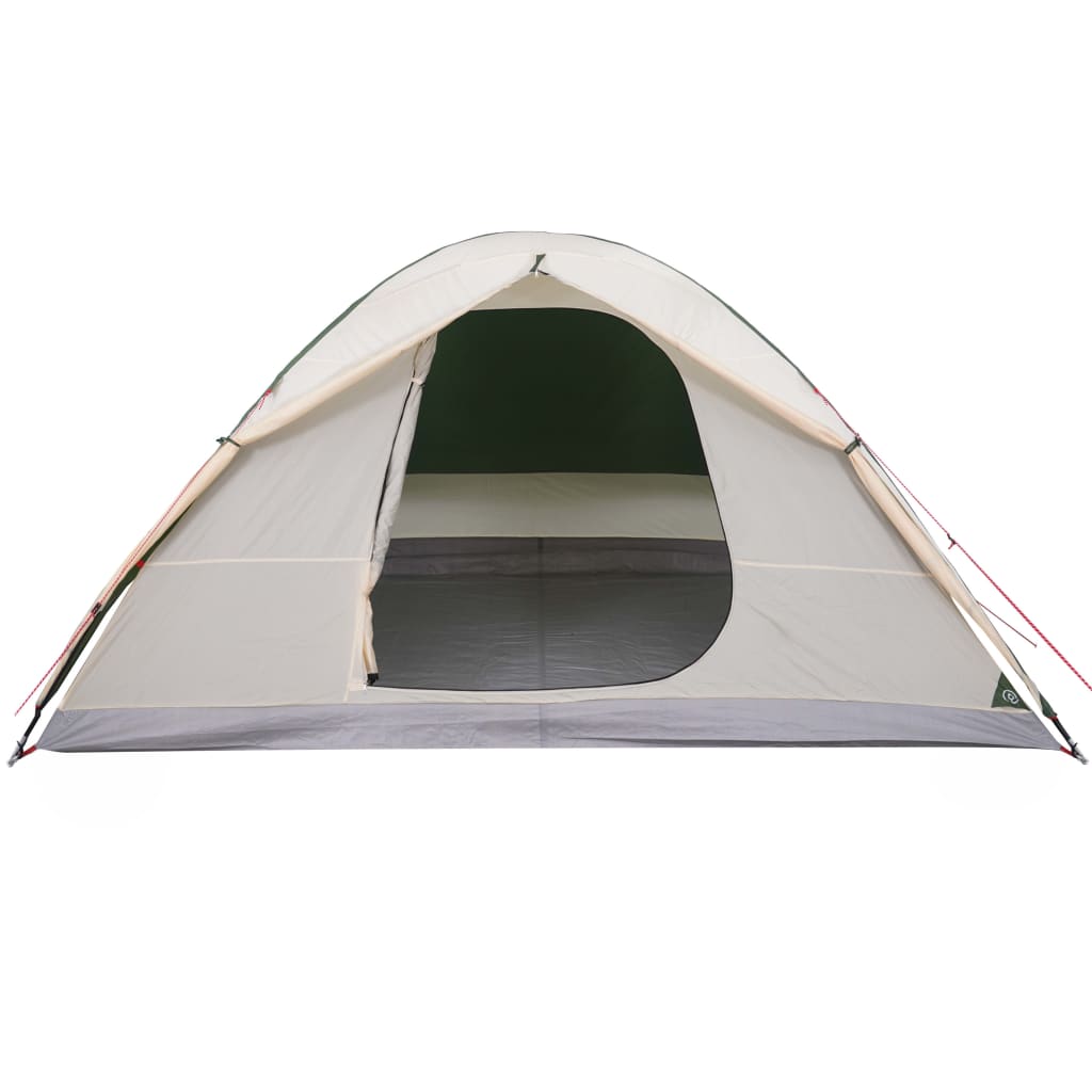 vidaXL Camping Tent Dome 6-Person Green Waterproof