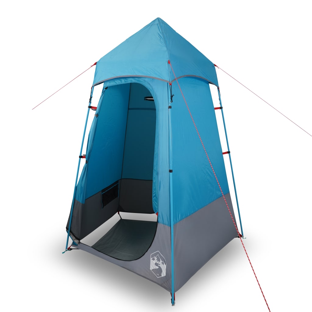 vidaXL Toilet Tent Blue Waterproof