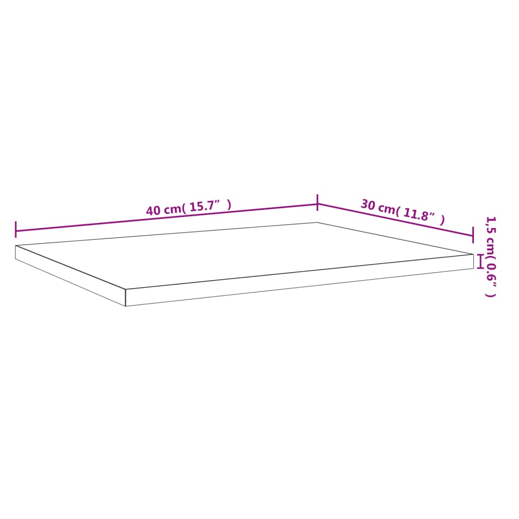 Wall Shelves 4 pcs Smoked Oak 40x30x1.5 cm Engineered Wood