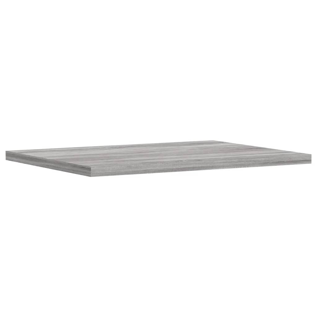 Wall Shelves 4 pcs Grey Sonoma 40x30x1,5 cm Engineered Wood