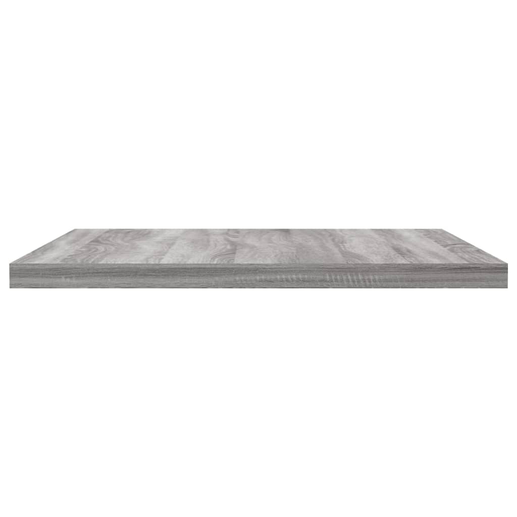 Wall Shelves 4 pcs Grey Sonoma 40x30x1,5 cm Engineered Wood